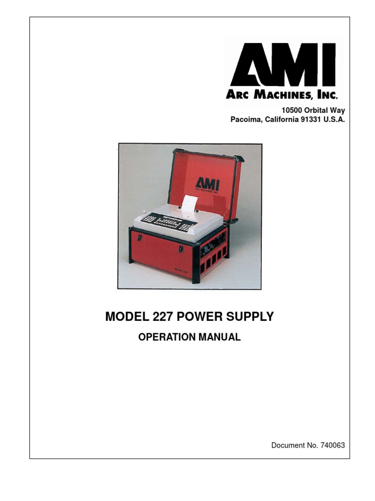 Ami 227 - En-Us | PDF | Alternating Current | Electrical Connector