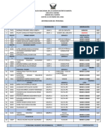 Orden de Servicio para El Dia Jueves 11 de Enero Del 2024