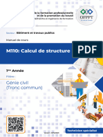 M110 - Calcul de Structure - Manuel de Cours