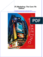 Full Download Ebook Ebook PDF Marketing The Core 7th Edition PDF