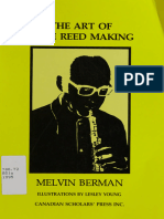 The Art of Oboe Reed Making - Berman, Melvin - 1988 - Toronto - Canadian Scholars' Press - 9780921627180 - Anna's Archive