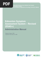 Edmonton Symptom Assessment System Guide | PDF | Palliative Care ...