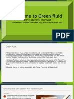Welcome To Green Fluid: Recyclable Pen You Want