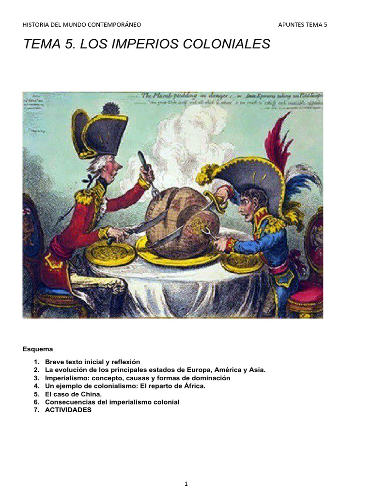 Dibujo de Imperios Coloniales Europeos | PDF | Colonialismo | Austria ...