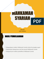 KULIAH 9 Dan 10 Mahkamah Syariah Di Malaysia