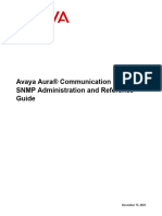 Avaya Aura Communication Manager SNMP Administration and Reference Guide 12-15-2023