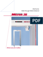 Walk-Through Metal Detector Multi-Zone - Damm Romita