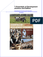 Instant Download Ebook PDF Essentials of Development Economics 2nd Edition PDF Scribd