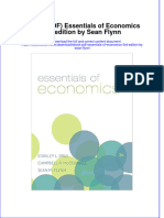 Instant Download Ebook PDF Essentials of Economics 3rd Edition by Sean Flynn PDF Scribd