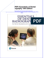 Instant Download Ebook PDF Essentials of Dental Radiography 10th Edition PDF Scribd