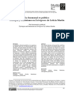 Lo Hormonal Es Politico Distopia y Feminismo en Estrogenos de Leticia Martin 1066559