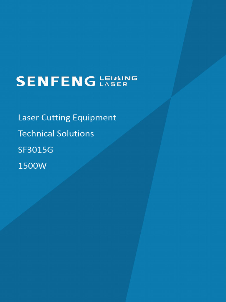Sf3015g 1500w Laser Cutting Machine Pdf