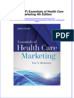 Instant Download Ebook PDF Essentials of Health Care Marketing 4th Edition PDF Scribd