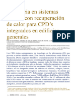 Refrigeración Eficiente y Recuperación de Calor Mediante Sistemas VRF CPD Alojados en Edificios Generales