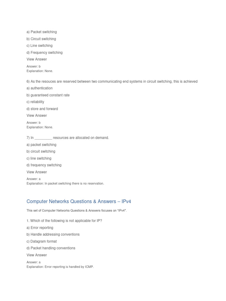 Key Concepts of IP and IPv6 Protocols | PDF | I Pv6 | Ip Address