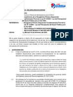 Informe Tecnico Sexagesima Primera Disposición Complementaria Ley 313638