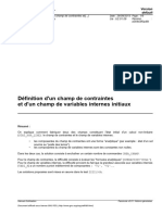 Code - Aster: Définition D'un Champ de Contraintes Et D'un Champ de Variables Internes Initiaux