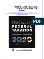 Full Download Ebook Ebook PDF Mcgraw Hills Essentials of Federal Taxation 2020 Edition 11th Edition PDF