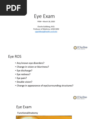 Eye Exam