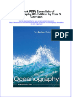 Instant Download Ebook PDF Essentials of Oceanography 8th Edition by Tom S Garrison PDF Scribd