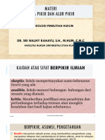 MPH Pola Pikir & Alur Pikir Penelitian - Sri Walny Rahayu