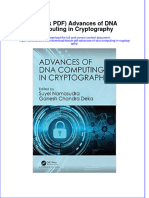 Instant Download Ebook PDF Advances of Dna Computing in Cryptography PDF Scribd
