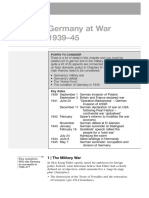 Impact of WWII On German Civilian Population From Second Reich To Third Reich - Germany - 1918-1945 - (EDEXCEL) - Geoff Layton - Hodder 2012