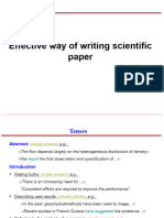 Effective Paper Writing