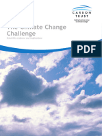 ctc502 The Climate Change Challenge Scientific Evidence and Implications