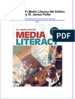 Full Download Ebook Ebook PDF Media Literacy 9th Edition by W James Potter PDF