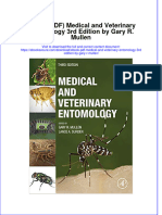 Full Download Ebook Ebook PDF Medical and Veterinary Entomology 3rd Edition by Gary R Mullen PDF