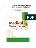 Full Download Ebook Ebook PDF Medical Nutrition Therapy A Case Study Approach 5th Edition PDF