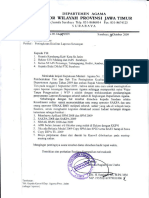 2009 - SE Kanwil Kemenag Jatim - Peningkatan Kualitas Laporan Keuangan