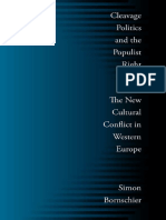 Cleavage Politics and The Populist Right - The New Cultural Conflict in Western Europe, Por Simon Bornschier