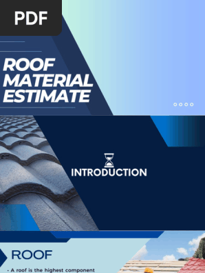 ROOFING ESTIMATE