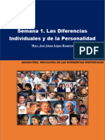 López J. (2024, Enero) Las Diferencias Individuales y de La Personalidad