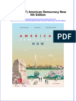 Instant Download Ebook PDF American Democracy Now 5th Edition PDF Scribd
