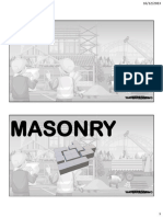 MASONRY 