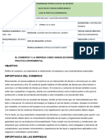 EL COMERCIO Y LA EMPRESA COMO UNIDAD ECONÓMICA BÁSICa