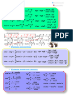 Тригонометрия теория часть III