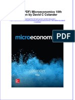 Full Download Ebook Ebook PDF Microeconomics 10th Edition by David C Colander PDF