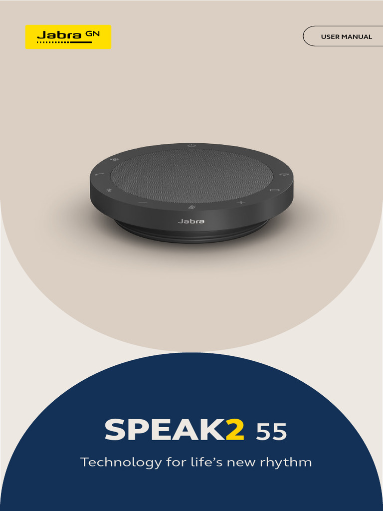 Jabra Speak2 55 User Manual en English RevB | PDF | Technology