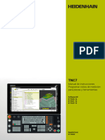 TNC7 Manual de Instrucciones Ciclos de Medicion para Piezas y Herramientas