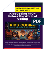 Kids Coding: Unlock The World of Programming Digital - Membership Area