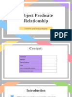 Predicative Relationships