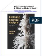 Instant Download Ebook PDF Exploring Chemical Analysis 5th Edition by Daniel C Harris PDF Scribd