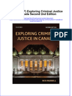 Instant Download Ebook PDF Exploring Criminal Justice in Canada Second 2nd Edition 2 PDF Scribd