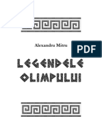 Alexandru Mitru Legendele Olimpului