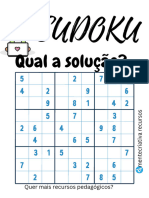 Sudoku Mente Criativa Acomp.
