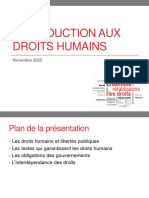 Présentation Droits de L - Homme